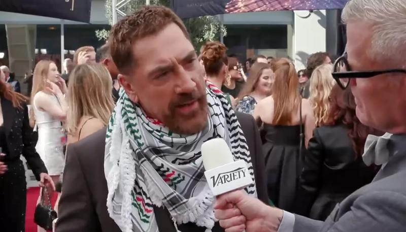 Хавьер Бардем потребовал освободить Палестину на "Эмми"