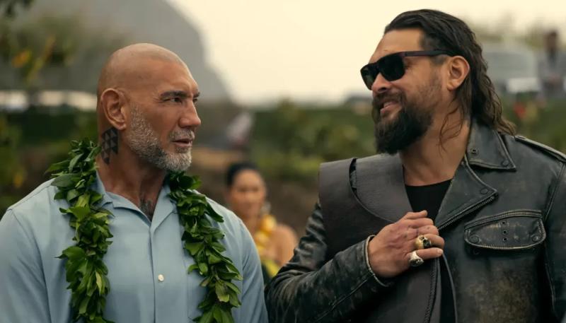 Джейсон Момоа и Дэйв Батиста стали братьями в «Команде разрушителей»