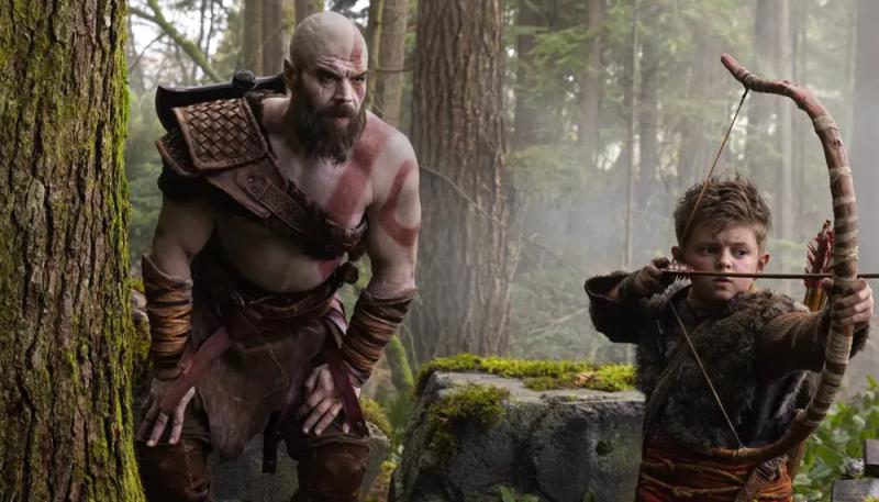 Представлен первый кадр из сериала «Бог войны» с Райаном Херстом