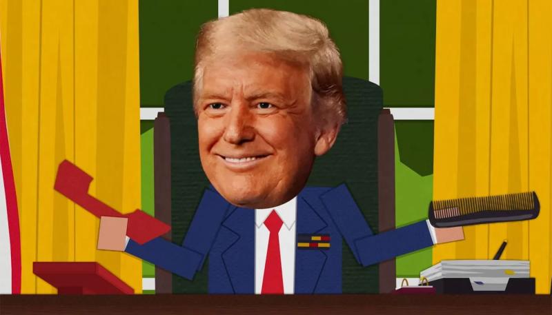 Создатели «Южного Парка» обозвали Дональда Трампа «шутом»